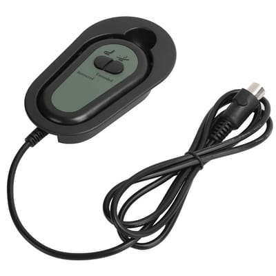 Allecto - Elektrische Fauteuil Bedieningspaneel - 2-Knops Hefbediening - Handmatige Bediening voor Bank en Stoel - Geschikt voor Meubels - 5-pins S...