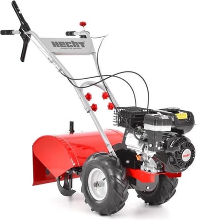 Hecht tuinfrees benzine met banden 750 Watt sterk