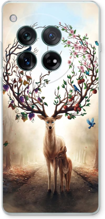 Case Company® - Hoesje geschikt voor OnePlus 12r hoesje - Seasons Change - Soft Cover Telefoonhoesje - Bescherming aan alle Kanten en Schermrand