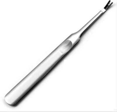 Scoby - Bokkepootje - Nagelriemverwijderaar - Manicure Gereedschap - Cuticle Pusher - RVS - Zilver