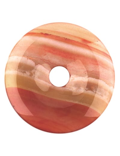 Carneool donut 40 mm