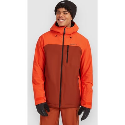 O´neill Fwc Cruz Duo Snow Jas Oranje L Man
