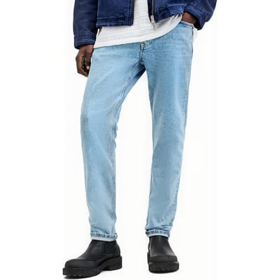 AllSaints Rex Vintage Indigo Maat: W28 | Slim Jeans Outlet | Heren | Blauw