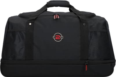 NOWI Sporttas 55 cm met uitbreidingsplooi - schwarz