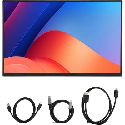 13,3 inch Draagbaar Scherm 2K Extern Scherm met Standaard HD Multimedia Interface Type C Poort voor
