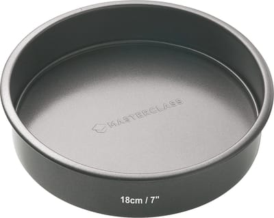 Ronde bakvorm met losse bodem - laag - 18cm - Masterclass