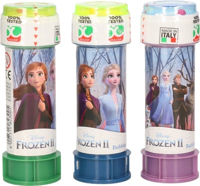 Bellenblaas - 3x - Frozen 2 - 50 ml - voor kinderen - uitdeel cadeau/kinderfeestje