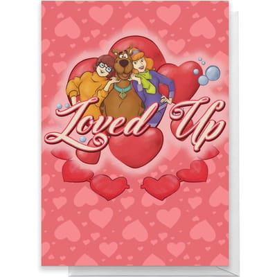 Scooby Doo Valentines Loved Up Greetings Card - Standard Card