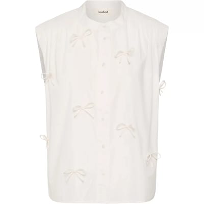 Korte mouwen shirt SLJoa Blanca Korte mouwen shirt