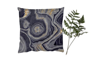 Sierkussens - Kussentjes Woonkamer - 40x40 cm - Edelstenen - Geode steen - Agaat