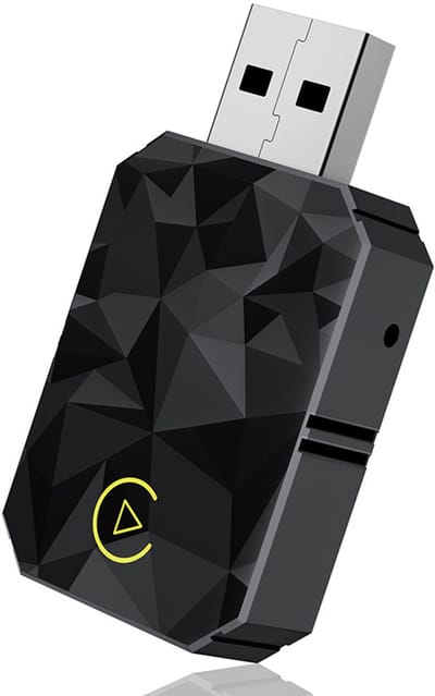 Draadloze CarPlay Adapter - Auto Dongle - Auto Connectiviteit - Plug en Play Installatie - Mini Formaat - Zwart