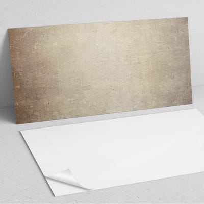 Coloray Wandpanelen Zelfklevend - Textuur van oude muren PVC Wandpaneel - 100 cm x 50 cm - Beige Wandbekleding Zelfklevend - 1 stuk - Texturen Wandpanelen Zelfklevend - Wandpanelen Keuken - Wandpaneel Badkamer