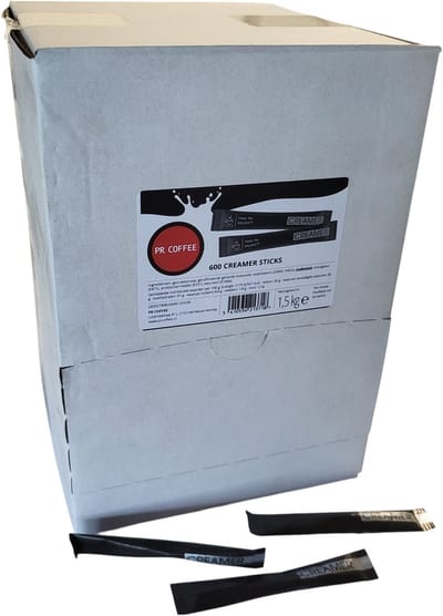 PR Coffee Creamersticks - koffiemelkpoeder sticks in dispenser - 600 x 2,5 gr