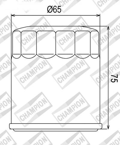 Filtre à huile Champion pour Moto KTM 640 LC4 SM KICK 1999 à 2006 Neuf