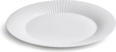 Kähler Design Hammershøi Serveerbord - 34x27x3 cm - Porselein - Wit