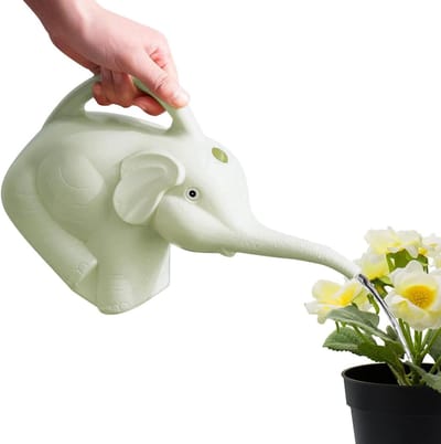Olifant Gieter - Dieren Gieter - Planten Water Geven - Lange Tuit - 30 x 12 x 18 cm - Groen