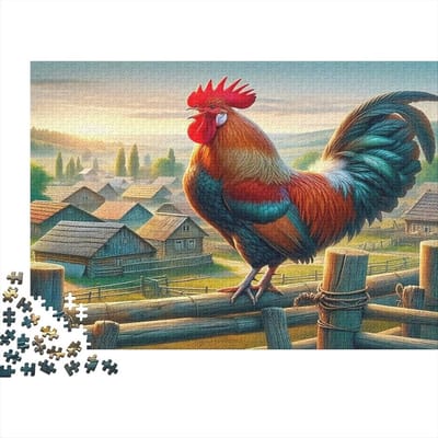 Legpuzzel 1000 stukjes - Puzzelset Volwassenen - Ontspanning en Concentratie - Nauwkeurig Gestanst - 38 x 26 cm - Stijl-6