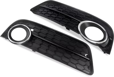 Voorbumper - Voor Audi A5 Coupe/Cabrio 2008-2011 - Auto accessoires - Mistlichtgrille - Bumpercover voorzijde - Zwart