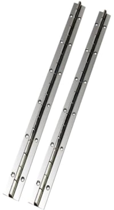 Roestvrijstalen Lange Scharnier 300 x 25 x 1mm voor Piano's, Kasten, Deuren en Raampanelen