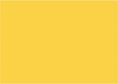 Creativ Company EVA Foam Sheets Yellow A4 10pcs.