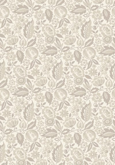 Boråstapeter Vliesbehang 4818 - New Heritage - Botanisch Beige - 53cm x 10.05m