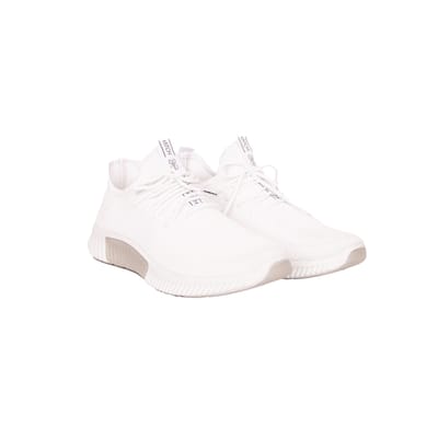 Crosshatch Heren Rideout Trainers (Wit)