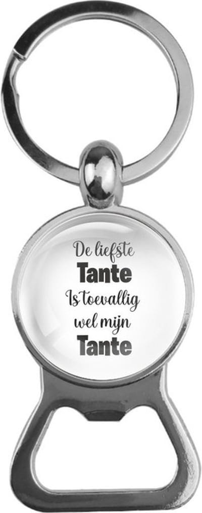 Bieropener Glas - De Liefste Tante Is Toevallig Wel Mijn Tante