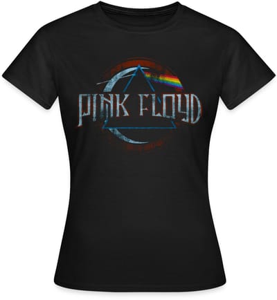 Pink Floyd Prism Logo T-Shirt Dames