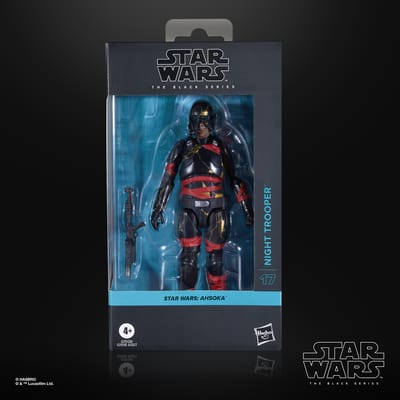 Hasbro Star Wars: Ahsoka Black Series Action Figure Night Trooper 15 cm Action Figuur