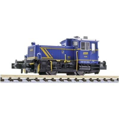 Liliput L162608 N diesel Rangeerlocomotief, V 245 BMB, blauw, EP.V.