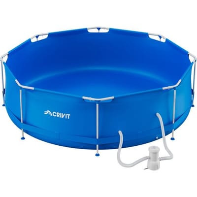 CRIVIT Metalen zwembad 300 cm