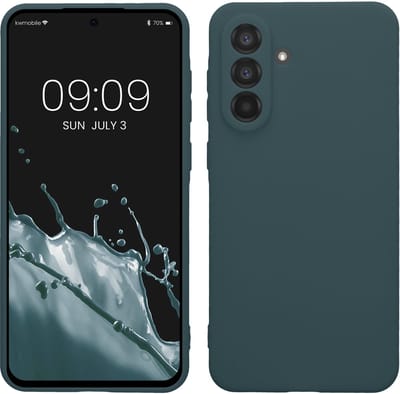 kwmobile telefoonhoesje geschikt voor Samsung Galaxy A56 5G - Hoesje voor smartphone - Precisie camera uitsnede - In leisteen