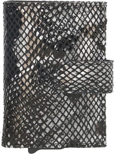 Charm London Leather Camberwell pasjeshouder snake black