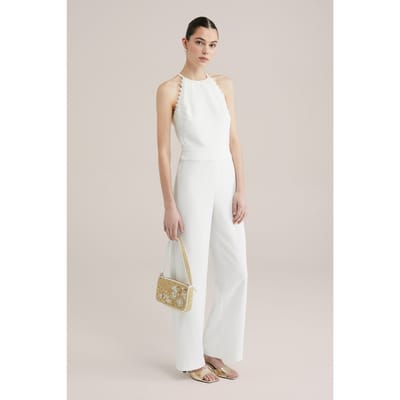 WE Fashion Jumpsuit White Taglia: M | Tute Outlet | Donna | Bianco