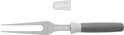 Vleesvork grijs 17 cm - Grijs -