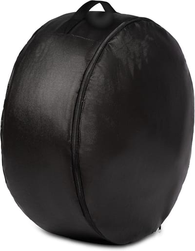 Bandenhoes Auto - Bandenbeschermer Opslag - Banden Schoon Houden - Waterdicht Scheurvast Materiaal - Maat S - Zwart