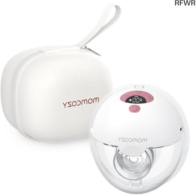 RFWR® Draagbare borstkolf - Handige en comfortabele on-the-go pomp in het rood