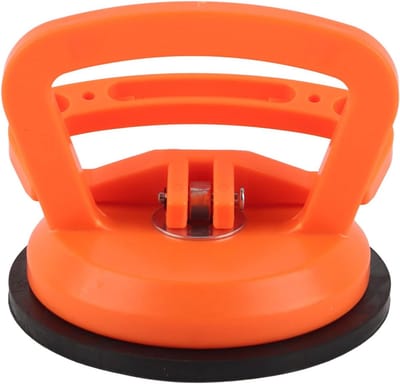Sterke vacuüm zuignap lifter voor glas en keramische tegels met 50 kg trekkracht, oranje kleur