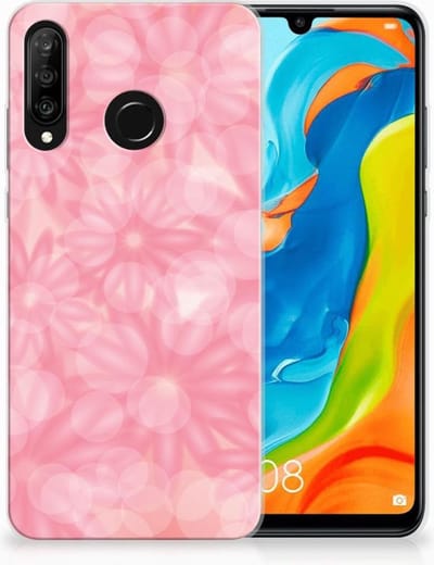 Huawei P30 Lite TPU Case Spring Flowers