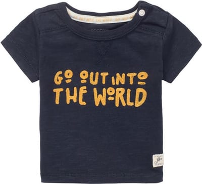 Noppies baby shirt Tilburg Dark Saphire maat 80