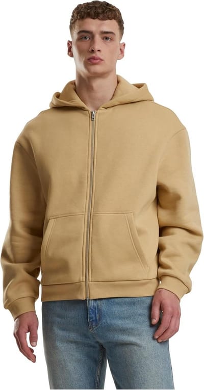 Oversized Zip Hoodie Heren Trui Katoenmix Casual Stijl