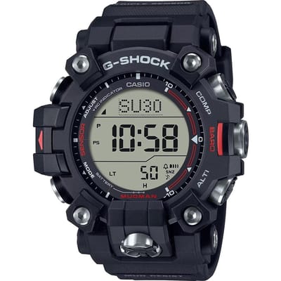 Casio G-Shock Mudman GW-9500-1ER Horloge - Kunststof - Zwart - Ø 50 mm