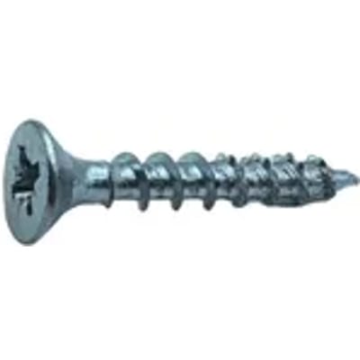 Sencys Universele Schroef Gegalvaniseerd Verzonken Kop Pozi - 6x40mm - 5 Stuks