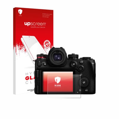 upscreen - Screenprotector voor Panasonic Lumix DC-S1RII - Folie Beschermfolie Beschermglas transparant