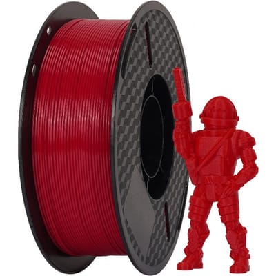 Hoge Snelheid PETG 3D Printer Filament 1.75mm Hyper Print Filament 1kg(2,2 pond) Spoel 3D-printen rood