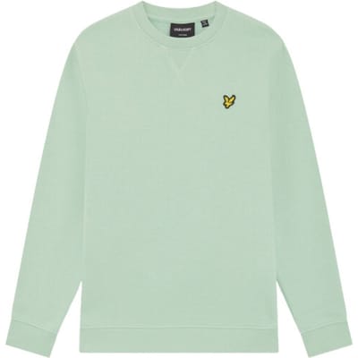 Lyle & Scott Crew Neck Sweatshirt Boys Truien & Vesten Jongens - Sweater - Hoodie - Vest- Mint - Maat 140/146