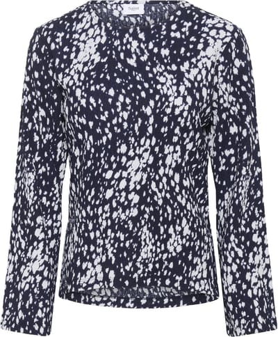 Saint Tropez IlyssaSZ Blouse Dames Blouse - Nightsky Spotty Animal