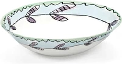 Serax Marni Midnight Flowers Blossom Milk bowl D22cm H6.8cm roze / blauw