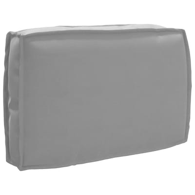vidaXL - Kussen - Grijs - 60 - x - 40 - x - 12 - cm - Oxford - Stof