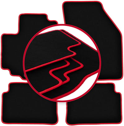 CARLUX-RED automatten voor: Suzuki Alto VIII hatchback (2009-2015)